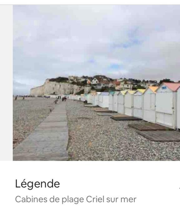 Les Coteaux Vue Mer Criel-sur-Mer Exterior foto